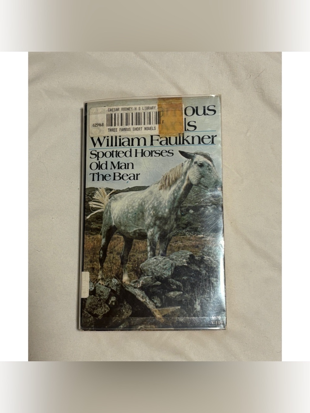 Three Famous Short Novels: Spotted Horses, Old Man, The Bear by William Faulkner